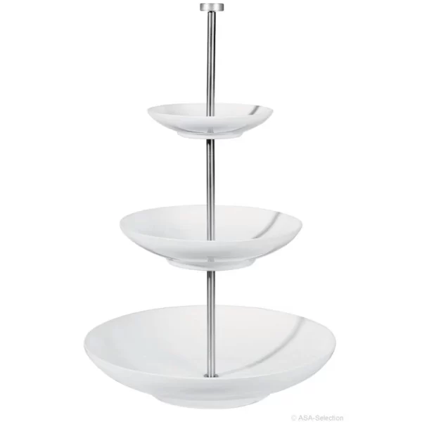 Asa Selection Germany Asa Selection Etagere Tief Keramik 3-stufig 1