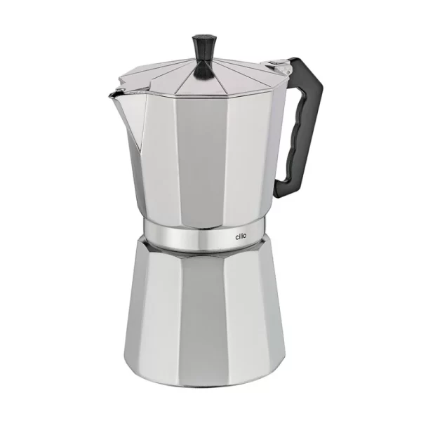 Cilio Espressokocher CLASSICO Aus Aluminium 12 Tassen 1