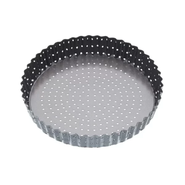 KitchenCraft Tarteform Mit Hebeboden & Löchern 1