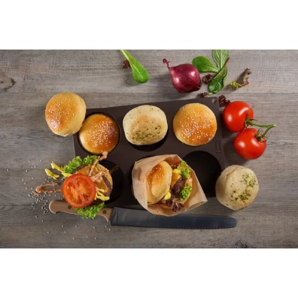 Lurch Burger Brötchen Form Ø 10 Cm 3