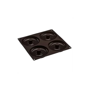 Lurch FLEXI®FORM Bagel & Donut Silikon-Backform | Für 4 Stk. 6