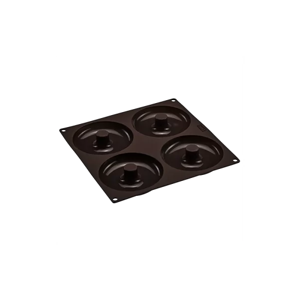 Lurch FLEXI®FORM Bagel & Donut Silikon-Backform | Für 4 Stk. 3