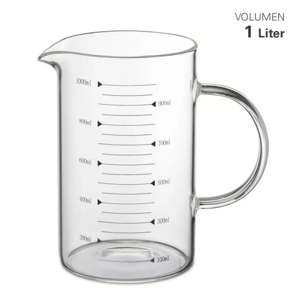Weis Messbecher Aus Glas 1